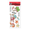 Art Impressions - Christmas Collection - Clear Photopolymer Stamps - Tropical Christmas