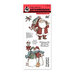 Art Impressions - Christmas Collection - Clear Photopolymer Stamp Set - Merriest Christmas