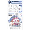 Art Impressions - Mini TryFolds Collection - Die and Clear Photopolymer Stamp Set - Welcome Little One