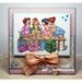 Art Impressions - Girlfriends Collection - Clear Photopolymer Stamps - Crafty Girls