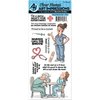 Art Impressions - Work and Play Collection - Clear Photopolymer Stamps - Proud Nurse
