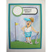 Art Impressions - Work and Play Collection - Clear Photopolymer Stamps - Par-Tee Golfers