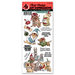 Art Impressions - Christmas Collection - Clear Photopolymer Stamps - Santa Paws