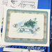 Art Impressions - Watercolor Collection - Clings - Repositionable Unmounted Rubber Stamps - Fir Trees