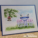Art Impressions - Watercolor Collection - Clings - Repositionable Unmounted Rubber Stamps - Fir Trees