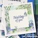 Art Impressions - Watercolor Collection - Clings - Repositionable Unmounted Rubber Stamps - Bird Bath