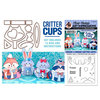 Art Impressions - Stamp and Die Set - Critter Cups