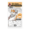 Art Impressions - Twist Ties Collection - Stamp and Die Set - Cat