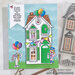 Art Impressions - Holiday Mansion Collection - Die and Clear Photopolymer Stamp Set - Birthday