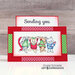 Art Impressions - Flip Card Collection - Clear Photopolymer Stamps - Christmas Kitty