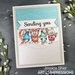 Art Impressions - Flip Card Collection - Clear Photopolymer Stamps - Christmas Kitty