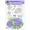 Art Impressions - Clear Photopolymer Stamp Set - Hydrangeas