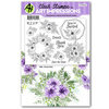 Art Impressions - Florals Collection - Clear Photopolymer Stamps - Floral Invites