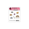 Art Impressions - Matchbook Collection - Die and Clear Photopolymer Stamp Set - Cat Accessories
