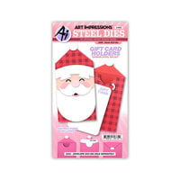 Art Impressions - Steel Dies - Santa Gift Card Holder