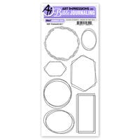 Art Impressions - Bible Journaling Collection - Clear Photopolymer Stamps - Frameworks Set 01