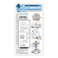 Art Impressions - Bible Journaling Collection - Clear Photopolymer Stamps - Icons Set 2