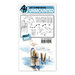 Art Impressions - Watercolor Collection - Unmounted Rubber Stamp Set - Seagull Set