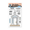 Art Impressions - Front Porch Collection - Die and Clear Photopolymer Stamp Set - Door