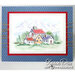 Art Impressions - Watercolor Collection - Clear Photopolymer Stamps - Cape Cod Village