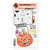 Art Impressions - Watercolor Journals Collection - Die and Clear Photopolymer Stamp Set - Halloween Accessories