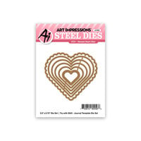 Art Impressions - Steel Dies - Nested Heart