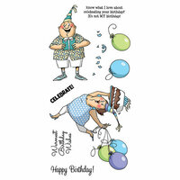 Art Impressions - Clear Photopolymer Stamps - Birthday Wishes