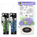 Art Impressions - Clear Photopolymer Stamps - Hydrangeas Card Making Bundle Two