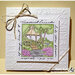Art Impressions - Windows to the World Collection - Clear Photopolymer Stamps - Gazebo