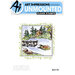 Art Impressions - Windows to the World Collection - Clear Photopolymer Stamps - Lake House