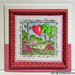 Art Impressions - Windows to the World Collection - Clear Photopolymer Stamps - Heart in the Park