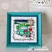 Art Impressions - Windows to the World Collection - Clear Photopolymer Stamps - Christmas Drive