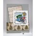 Art Impressions - Windows to the World Collection - Clear Photopolymer Stamps - Christmas Drive