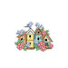 Art Impressions - Clear Photopolymer Stamps - Birdhouse