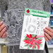 Art Impressions - Clear Photopolymer Stamps - Watercolor Poinsettia Card Making Bundle One