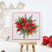 Art Impressions - Clear Photopolymer Stamps - Watercolor Poinsettia Watercoloring Bundle Two