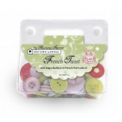 Autumn Leaves - French Twist Collection by Rhonna Farrer - Mini - Bag O Buttons, CLEARANCE