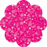 Autumn Leaves - Mod - Paper - Blackbird Collection - Die Cut Flower Paper - In the Pink, CLEARANCE