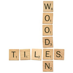 Digital Alphabet (Download) - Wooden Tiles