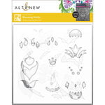 Altenew - Simple Coloring Stencil - 3 in 1 Set - Blooming Motifs
