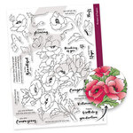 Altenew - Clear Photopolymer Stamps - Bouquet Of Poppies