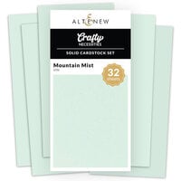 Altenew - Solid Cardstock Set - 32 Pack - Mountain Mist