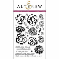 Altenew - Clear Photopolymer Stamps - Scribbled Flowers