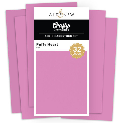 Altenew - Solid Cardstock Set - 32 Pack - Puffy Heart