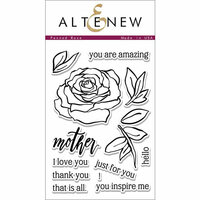 Altenew - Clear Photopolymer Stamps - Penned Rose