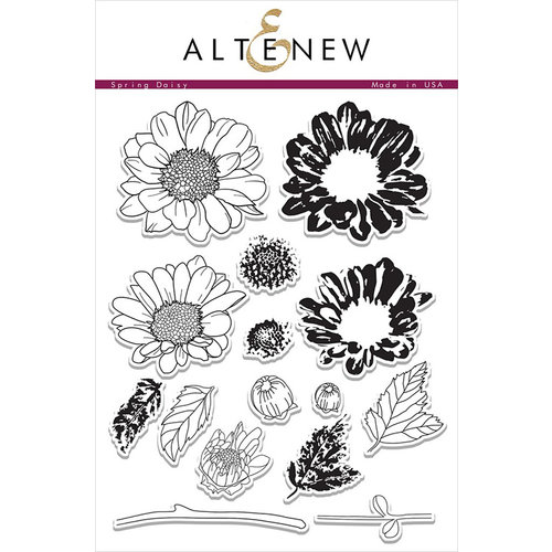 Altenew - Clear Photopolymer Stamps - Spring Daisy