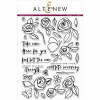 Altenew - Clear Photopolymer Stamps - Bamboo Rose
