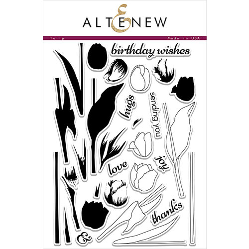 Altenew - Clear Photopolymer Stamps - Tulip