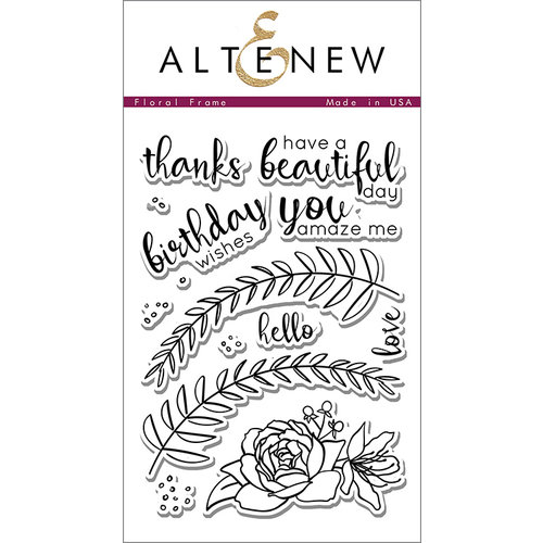 Altenew - Clear Photopolymer Stamps - Floral Frame