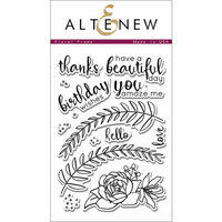 Altenew - Clear Photopolymer Stamps - Floral Frame